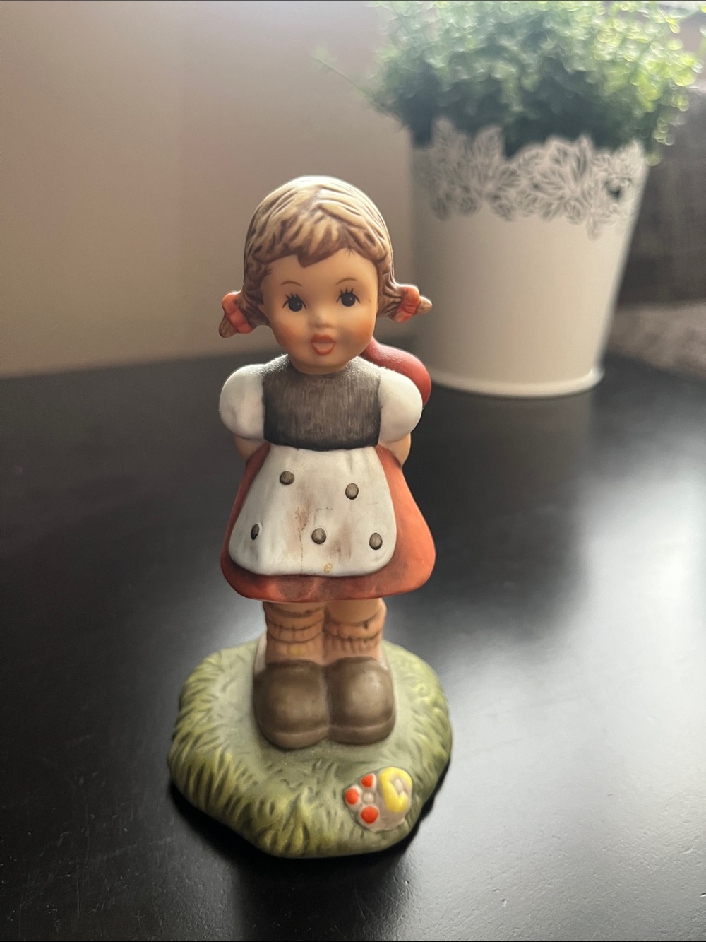 Goebel Hummel Hand-Painted Girl Figurine “for the one I love”